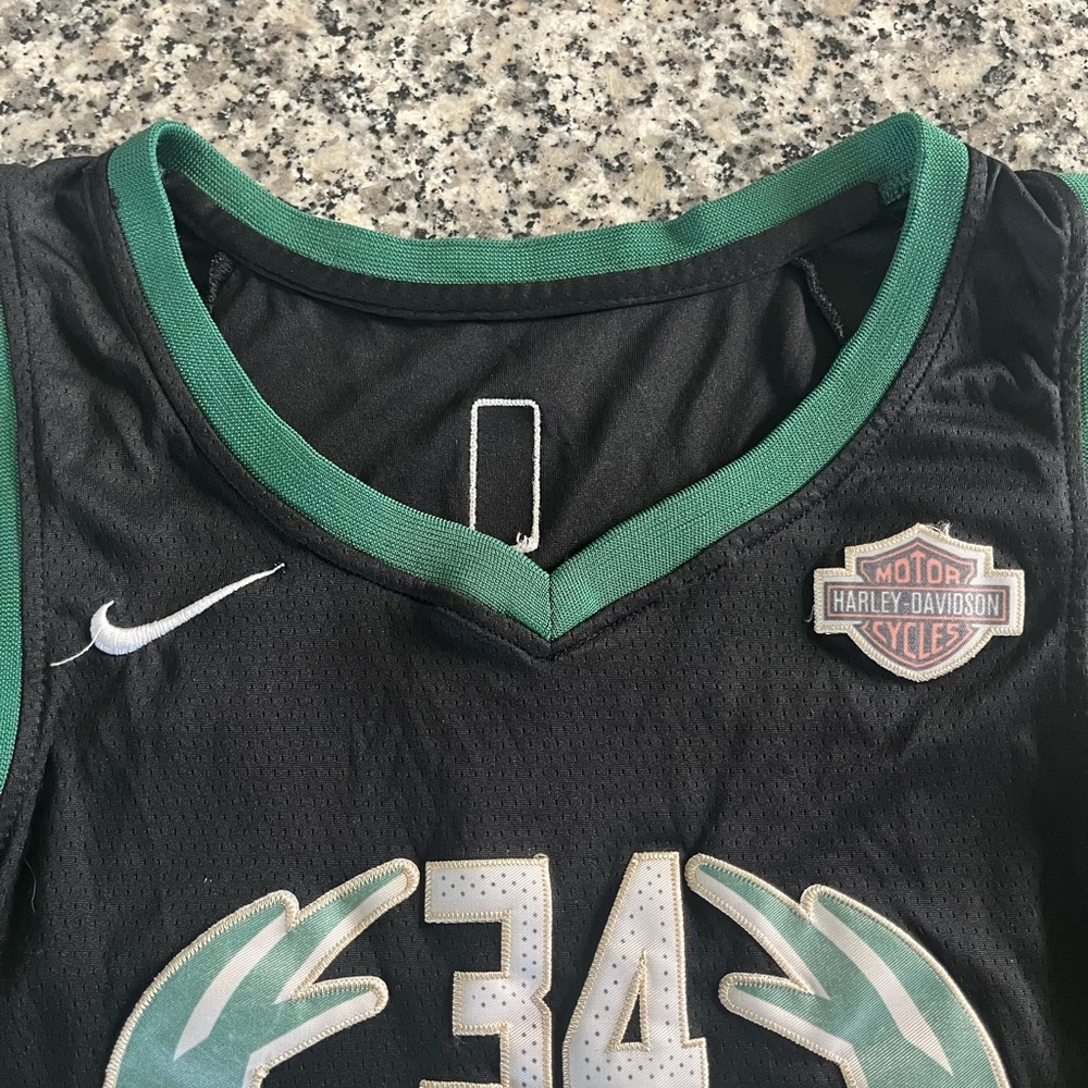 Nike Black NBA Logo Patch Athletic Jersey - Picture 3 of 6